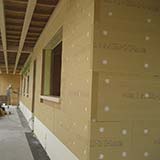 FiberTherm Protect dry wood fiber thermal insulating wall system