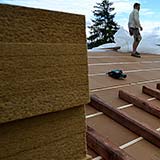 FiberTherm wood fiber roof density 160