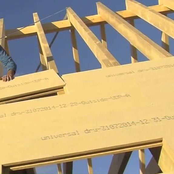 Wood fiber FiberTherm Universal dry roof insulation